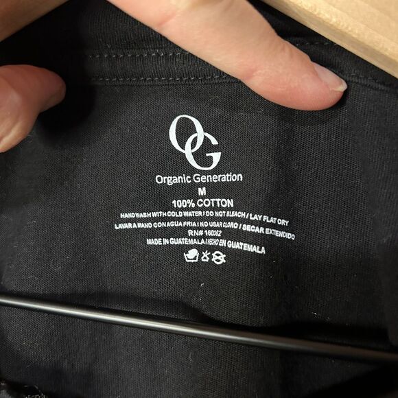 Vintage Style Motorcycle Crop Top 'Legendary' Graphic Flames Biker T-Shirt - Picture 4 of 4